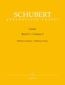 Lieder Band 9 fr Gesang (mittel) und Klavier Partitur,  praktische Ausgabe