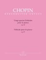 24 Prludes op.28 pour piano