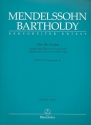 Singet dem Herrn op.posth.91 MWVA23 fr Soli, gem Chor und Orchester Partitur (dt/en)