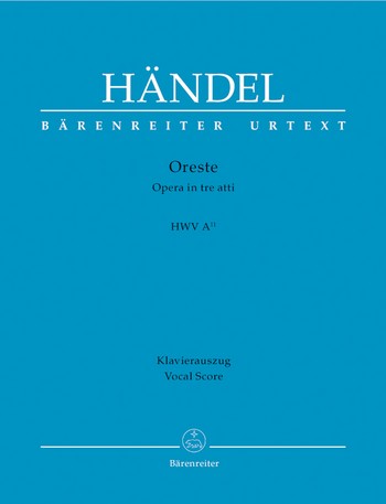 Oreste HWVA11 Klavierauszug (it/dt)