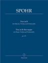 Trio B-Dur op.133 fr Violine, Violoncello und Klavier Stimmen