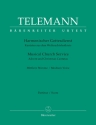 Der harmonische Gottesdienst - Kantaten aus dem Weihnachtsfestkreis fr mittlere Singstimme, Violine (Flte) und Bc Partitur