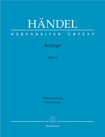 Rodrigo HWV5 fr Soli, gem Chor und Orchester Klavierauszug (it/dt)