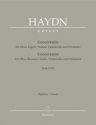 Haydn, Joseph Concertante - Hob. I:105 Partitur, Urtextausgabe Ob/Fag/V/Vc/Orch