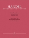Duette, Terzette und Ensemblestze aus Hndels Opern  fr 2-4 Singstimmen und Klavier (Klavierauszug)