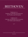 Kadenzen zum  Konzert D-Dur op.61 fr Violine und Orchester fr Violine