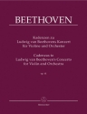 Kadenzen zum  Konzert D-Dur op.61 fr Violine und Orchester fr Violine