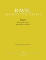 Tzigane  fr Violine und Orchester Partitur