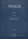 Kyrie RV587 fr Frauenchor und Orchester Partitur