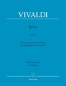 Kyrie RV587  fr Frauenchor und Orchester Klavierauszug