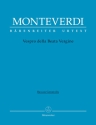 BA8794-86  C.Monteverdi, Vespro della Beata Vergine  Basso continuo
