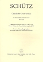 Unser keiner lebet ihm selber SWV374 fr gem Chor und Bc Partitur