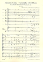 O lieber Herre Gott wecke uns auf  SWV381 fr gem Chor a cappella (Bc ad lib) Partitur