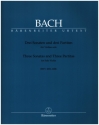 3 Sonaten und 3 Partiten BWV1001-1006 fr Violine broschiert