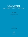 Te Deum fr Cannons HWV281 fr gem Chor und Orchester Klavierauszug (en)