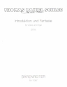 Introduktion und Fantasie fr Violine und Orgel