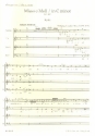 Groe Messe c-Moll KV427 fr Soli, gem Chor und Orchester Chorpartitur