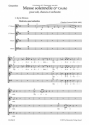 Messe solennelle (Ste Ccile) fr Soli, gem Chor und Orchester Chorpartitur