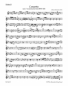 Concerto in g minor reconstructed from BWV1056 for violin, strings and basso continuo violin 2
