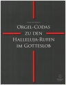 Orgel-Codas zu den Halleluja-Rufen im Gotteslob fr Orgel