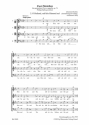 O Heiland, rei die Himmel auf op.74,2 fr gem Chor a cappella Chorpartitur