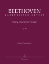 Beethoven, Ludwig van, Streichquartett F-Dur op. 135  Kritischer Bericht