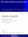 Strau (Sohn), Johann, Melodien Quadrille op. 112 RV 112 Orchester Partitur und Kritischer Bericht
