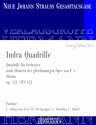 Strau (Sohn), Johann, Indra Quadrille op. 122 RV 122 Orchester Partitur und Kritischer Bericht