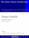 Strau (Sohn), Johann, Bouquet Quadrille op. 135 RV 135 Orchester Partitur und Kritischer Bericht