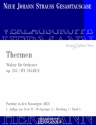 Strau (Sohn), Johann, Thermen op. 245 RV 245AB/C Orchester Partitur und Kritischer Bericht