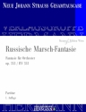 VGH198-11  Russische Marsch-Fantasie fr Orchester Partitur und kritischer Bericht