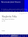 Strau, Josef, Margherita Polka op. 244 Orchester Partitur und Kritischer Bericht