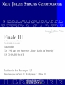 Strau (Son), Johann, Eine Nacht in Venedig - Finale III (Nr. 19b) RV  Soli, Chor und Orchester Partitur