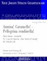 Strau (Sohn), Johann, Eine Nacht in Venedig - Annina! Caramello! - Pe Sopran, Tenor und Orchester Partitur