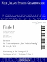 Strau (Son), Johann, Eine Nacht in Venedig - Finale I (Nr. 7) RV 510A Soli, Chor und Orchester Klavierauszug