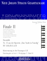 Strau (Son), Johann, Eine Nacht in Venedig - Finale II (Nr. 13) RV 51 Soli, Chor und Orchester Klavierauszug