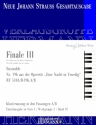 Strau (Son), Johann, Eine Nacht in Venedig - Finale III (Nr. 19b) RV  Soli, Chor und Orchester Klavierauszug