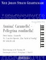 Strau (Son), Johann, Eine Nacht in Venedig - Annina! Caramello! - Pel Sopran, Tenor und Orchester Klavierauszug