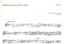 Meinen Jesum lass ich nicht fr 5 Stimmen (SSATB) (gem Chor) und Instrumente Violine 2