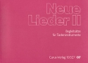 Neue Lieder Band 2 Begleitstze fr Tasteninstrumente