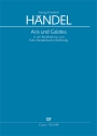 Acis und Galatea HWV49a (Masque) fr Soli, gem Chor und Orchester Partitur