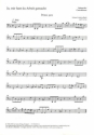 Ja mir hast du Arbeit gemacht fr Soli, gem Chor und Instrumente Violoncello/Kontrabass
