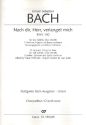 Nach dir Herr verlanget mich Kantate Nr.150 BWV150 Chorpartitur (dt/en)