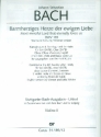 Barmherziges Herze der ewigen Liebe (Weimarer Fassung) Kantate Nr.185 BWV185 Violine 2