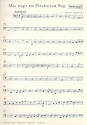 Man singet mit Freuden vom Sieg fr gem Chor und Instrumente Kontrabass