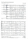Der Tag der ist so freudenreich fr gem Chor a cappella (Bc ad lib) Partitur