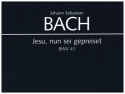 Jesu nun sei gepreiset Kantate Nr.41 BWV41 Klavierauszug (dt/en)