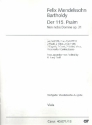 Psalm 115 op.31 fr Soli, gem Chor und Orchester Viola
