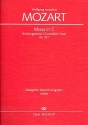 Missa C-Dur KV317 fr Soli, gem Chor und Orchester Studienpartitur
