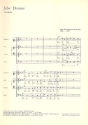 Jube Domne fr Soli und gem Chor a cappella Partitur